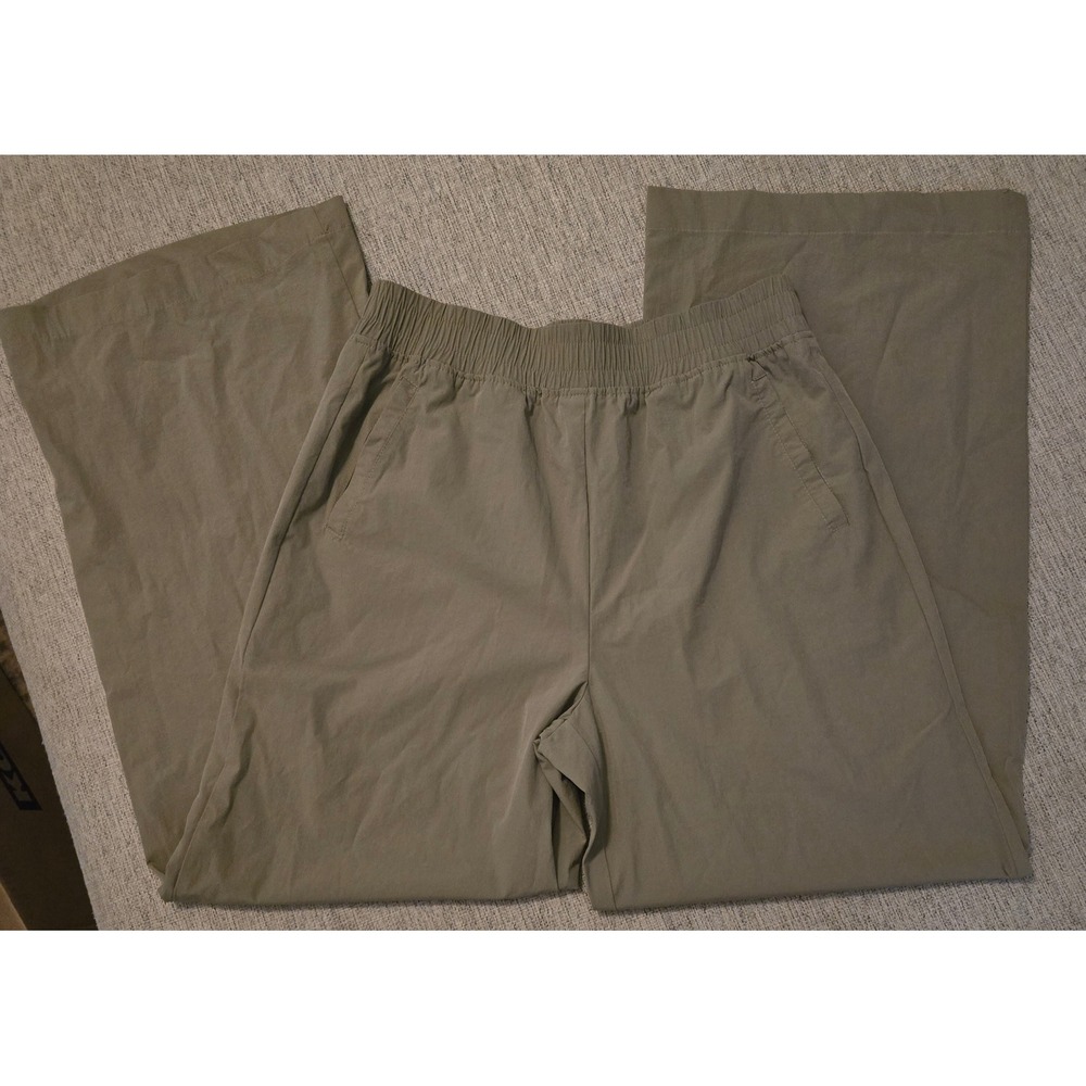 Recreation by Thread & Supply Grey Sage Wide Leg Pants B4177SSNTS Large Womens